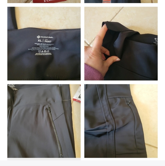 2 PAIRS New Members  pants legging womens  size XL - Picture 6 of 6